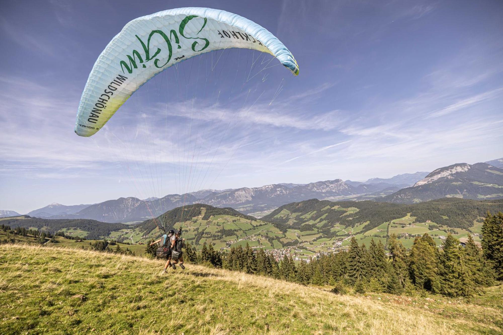 Alpine Collection Wildschoenau Am Paraglidinglandeplatz Markbachjoch, Naehe Skiwelt Wilder Kaiser - Brixental Niederau Bagian luar foto